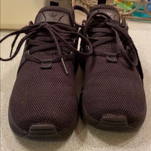 X_PLR SHOES Adidas Black kids size 12